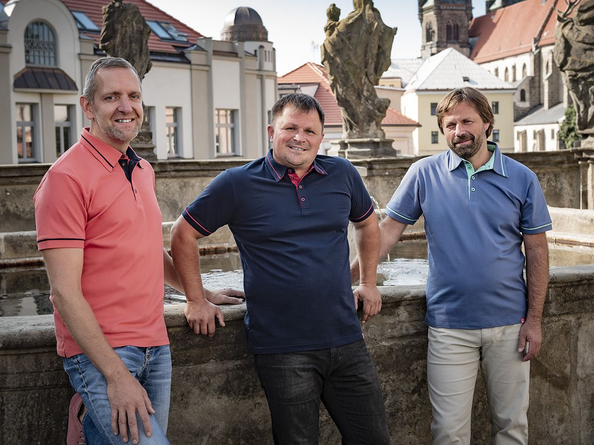 Pavel Hrstka, Martin Burkoň a René Němeček založili chrudimskou firmu CityZen.